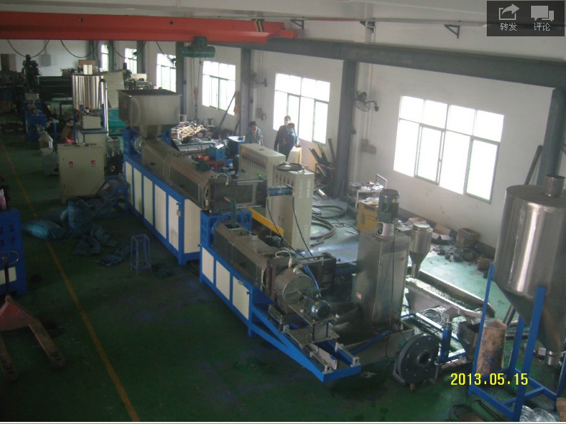 星洲HDPE水環切粒造粒機，效率高，成品率高！